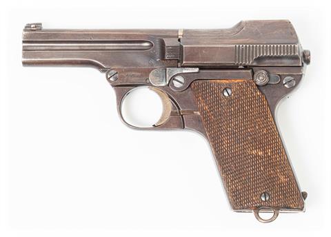 Pistole, Steyr-Pieper Kipplauf M.1909/34, 7,65 Browning, #45466, § B (Kom2467)