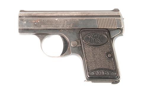 Pistole, FN Browning Baby, 6,35 Browning, #471510, § B