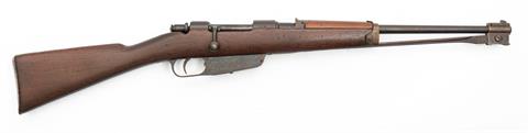 bolt action rifle, Mannlicher-Carcano, Moschetto 91/38, 6,5 Carcano, Gardone, #6843, § C