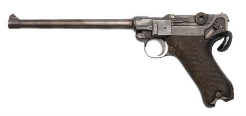 Pistole, Parabellum P08, Fertigung Erfurt, 9 mm Luger, #6258, § B