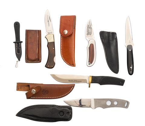 Knives, assortment of 6 pieces