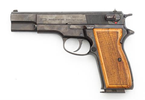 Pistole, Mauser DA90, 9 mm Luger, #90005561, § B +ACC