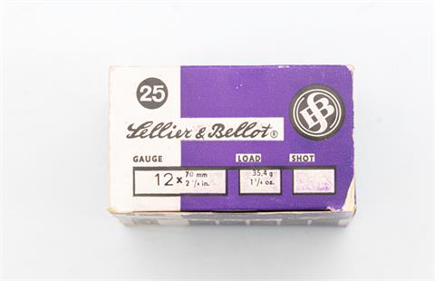 Shot cartridges, 12/70, Sellier & Bellot, § free from 18