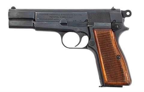 pistol FN Browning High Power M35 austrian Gendarmerie cal. 9 mm Luger, #8902, § B +ACC