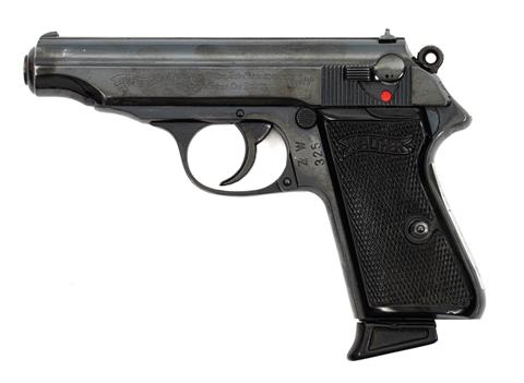 Pistole Walther PP Fertigung Zella-Mehlis österreichische Zollwache Kal. 7,65 mm Browning #163796P § B (W344-21)