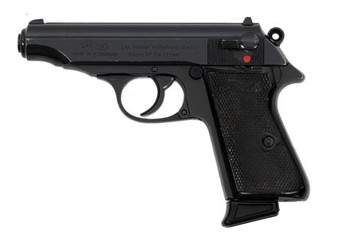 Pistole Walther PP Fertigung Ulm Kal. 7,65 mm Browning, #439056, §B