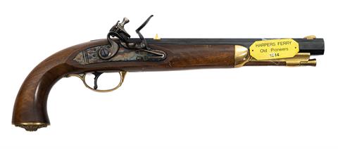 flint lock pistol (replica) unknown italian manufacturerMod. Harpers Ferry cal. 44, #99, §frei ab 18
