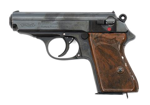 Pistole Walther PPK Fertigung Zella-Mehlis  Kal. 7,65 Browning #183250K § B (W599-21)