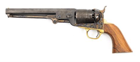 Perkussionsrevolver (Replika) unbekannter Hersteller Typ Colt 1851 Navy  Kal. 36 #162452 § B Modell vor 1871 +ACC