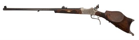 Fallblockbüchse Scheibenstutzen System Martini Kal. Unbekannt mit Einstecklauf 22 long rifle #11 § C