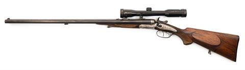 hammer-s/s combination gun V. Münster - Wien cal. 8 x 72 R 16/65 #1502.29 § C