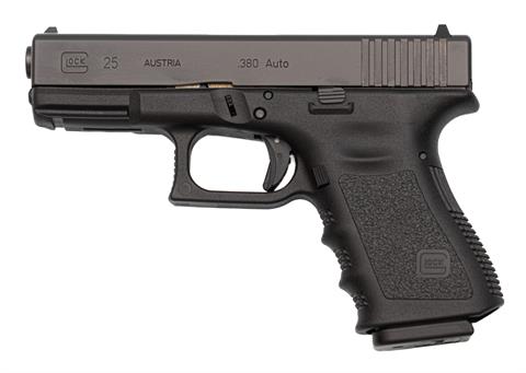 Pistole Glock 25 Gen3 Kal. 9mm Kurz / 380 Auto #BCAE776 § B +ACC***