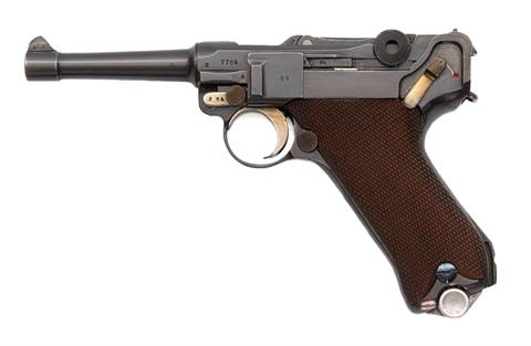 Pistole Parabellum P08 Erfurt  Kal. 9 mm Luger #7784 § B