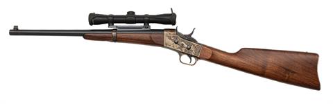 single shot rifle Pedersoli type Remington Rolling Block cal. 45 Long Colt #R09720 § C