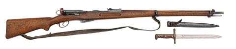 bolt action rifle Schmidt Rubin 1911 Waffenfabrik Bern Kal. 7,5 x 55 Swiss #359147 § C +ACC