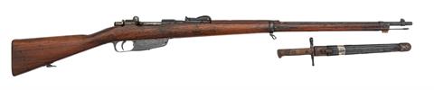 bolt action rifle Mannlicher Carcano M91 Waffenfabrik Terni cal. 6,5 x 52 Carcano #PG7077 § C +ACC