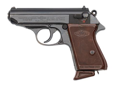 Pistole Walther PPK Fertigung Manurhin Kal. 7,65 Browning #146062 § B (W 2613-21) +ACC