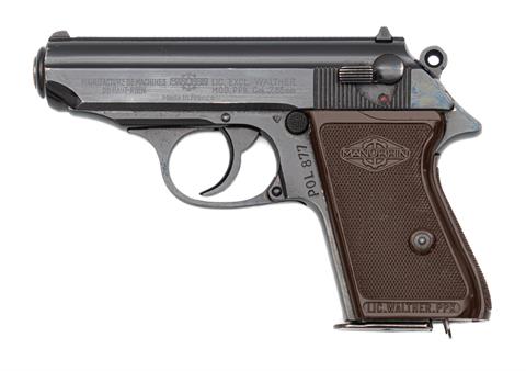 Pistole Walther PPK Fertigung Manurhin Polizei Kal. 7,65 Browning #116221 § B  (W 2812-21)