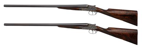 pair of sidelock-s/s shotgun James Purdey & Sons - London cal. 12/65 serial #27611 & #27612