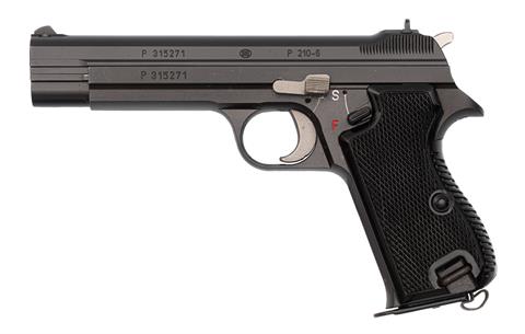 pistol SIG P210-6 cal. 9 mm Luger plus 7,65 Parabellum serial #P315271 ; 1276