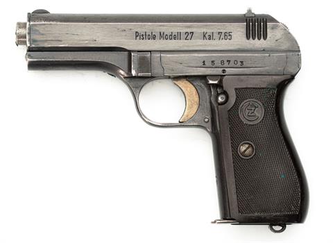 pistol CZ model 27  cal. 7,65 Browning #158703 § B + ACC