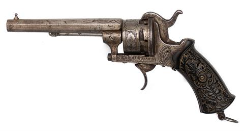 Stiftfeuerrevolver unbekannter Hersteller Modell Guardian 1878 Kal. 9 mm Lefaucheux #11&20 § B Erzeugung vor 1900