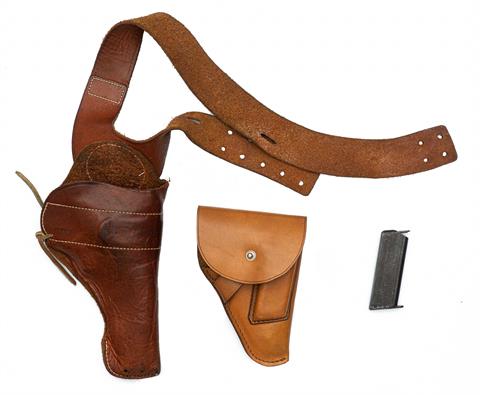 leather holster 2 pieces