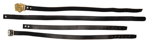 leather belts Sickinger 4 pieces