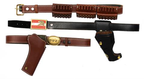 leather belts and holster Sickinger 3 pieces