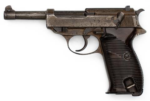 Pistole Walther P 38  Fertigung Spreewerke Kal. 9 mm Luger #87b § B (W 2740-21)