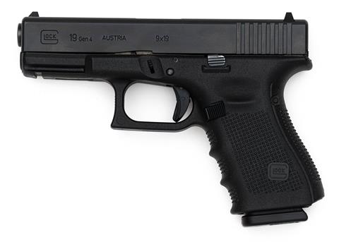 pistol Glock 19 Gen4 cal. 9 mm Luger #BBCA104 § B +ACC