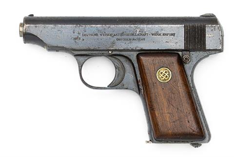 Pistole DWM Ortgies  Kal. 6,35 Browning #26262 § B (S215917)