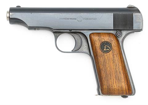 pistol DWM Ortgies  cal. 7,65 Browning #257294 § B (S161001)