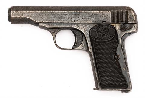pistol FN Fabrique National model 1910  cal. 7,65 Browning #156122 §B (S215939)