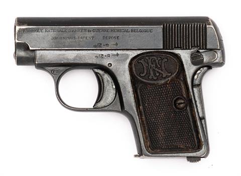 Pistole FN Fabrique National Mod. 1906  Kal. 6,35 Browning #655422 §B (S196018) §B