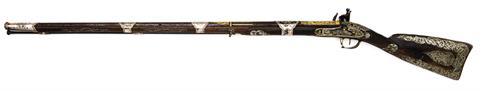 flintlock rifle presumably Turk cal. 18 mm #without number § unrestricted