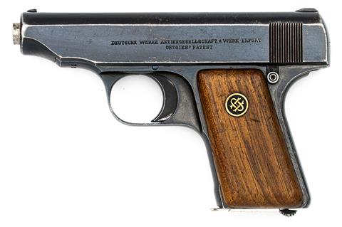 Pistole Deutsche Werke Erfurt Modell Ortgies Kal. 6,35 Browning #15933 § B (S205367)