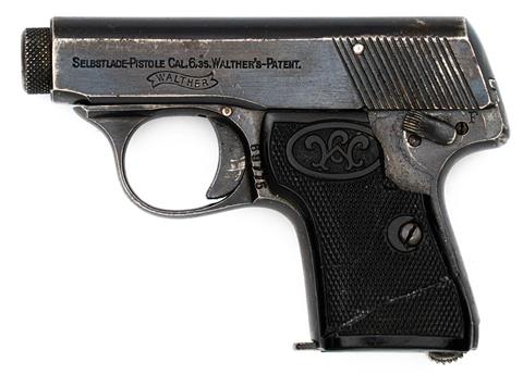 Pistole Walther Mod. 5 Fertigung Zella-Mehlis  Kal. 6,35 Browning #69775 § B (S190941)