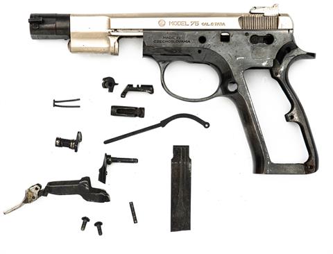 Pistole CZ 75 ohne Lauf Kal. 9 mm Luger #150318 § B (S181705)