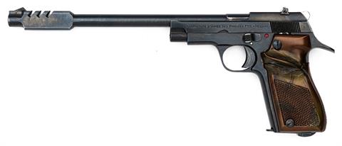 Pistole Manufacture d'armes des Pyrenees  Mod. D4 Unique  Kal. 22 long rifle #515048 § B (S221375)