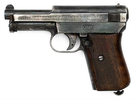 Pistole Mauser 1914 schussunfähig Kal. 7,65 Browning #352337 § B (S161904)