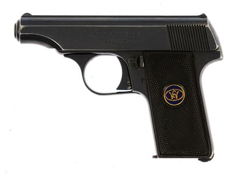 Pistole Walther Mod. 8 Fertigung Zella-Mehlis  Kal. 6,35 Browning #463034 § B +ACC (S160161)