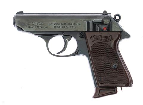 Pistol Walther PPK production Ulm cal. 22 long rifle #120681LR § B +ACC
