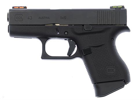 Pistole Glock 43  Kal. 9 mm Luger #BDSR894 § B (W 1402-19)