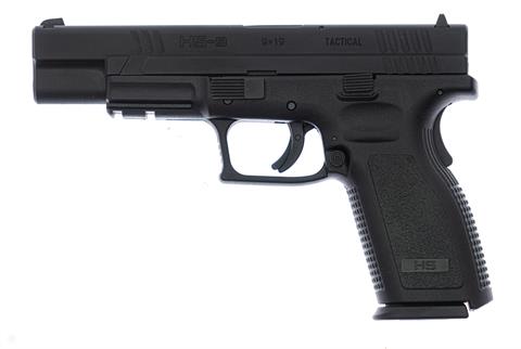 Pistole HS Produkt Mod. HS-9 Tactical BLK Kal. 9 mm Luger #H128549 § B +ACC***
