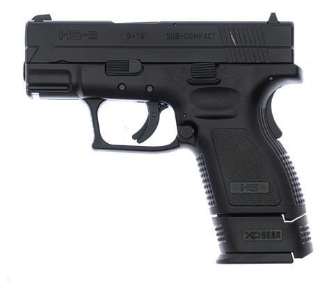 Pistol HS Produkt mod. HS-9 Subcompact cal. 9 mm Luger #T63012 § B +ACC***