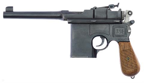 Pistole Shansei Arsenal Typ Mauser C96  Kal. 45 Auto #1060 § B +ACC