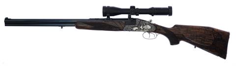 Sidelock-o/u double rifle Krieghoff with two conversion barrels cal. 9,3 x 74 R // 7 x 57 R & 20/76 // 20/76 #10752 §  C  ACC