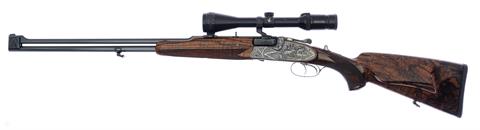 o/u combination rifle "Bergstutzen" Josef Just - Ferlach   cal. 30 R Blaser & 222 Rem.  #24416 §  C