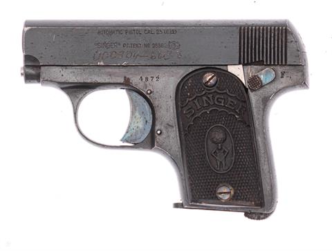 Pistol Singer not shootable cal. 6,35 Browning #4872 § B (S160684)